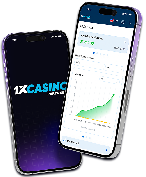 1xCasino Partners app